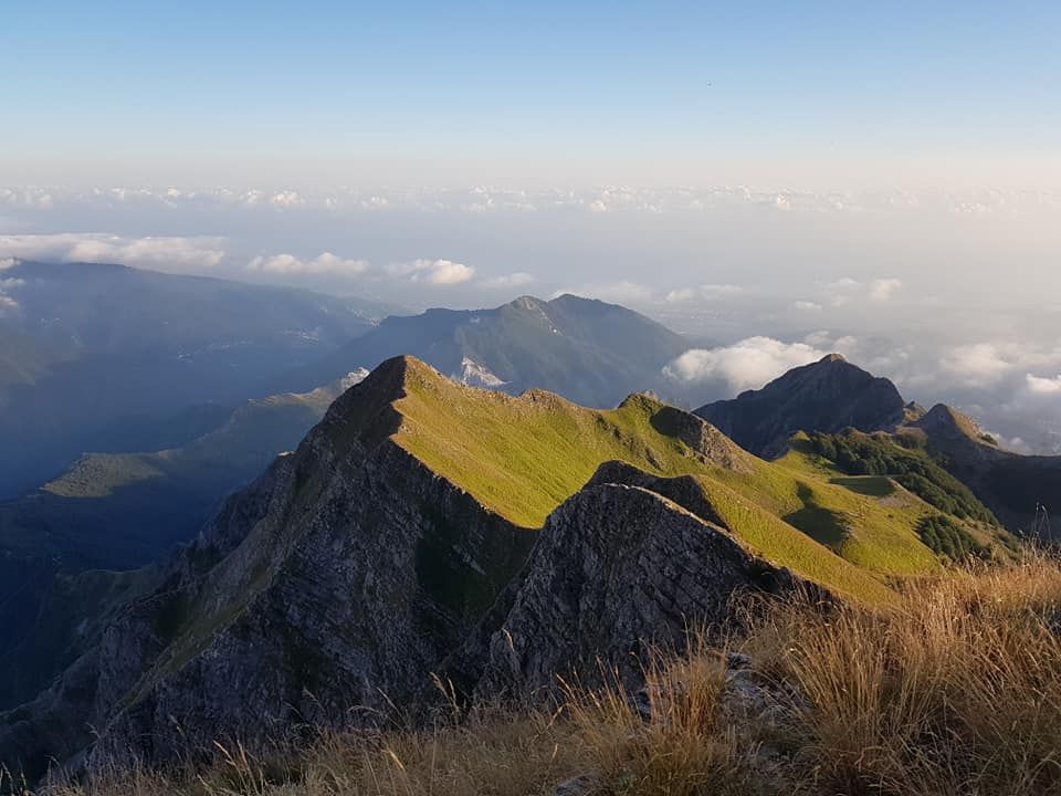 Il Monte Sagro e il Monte Borla