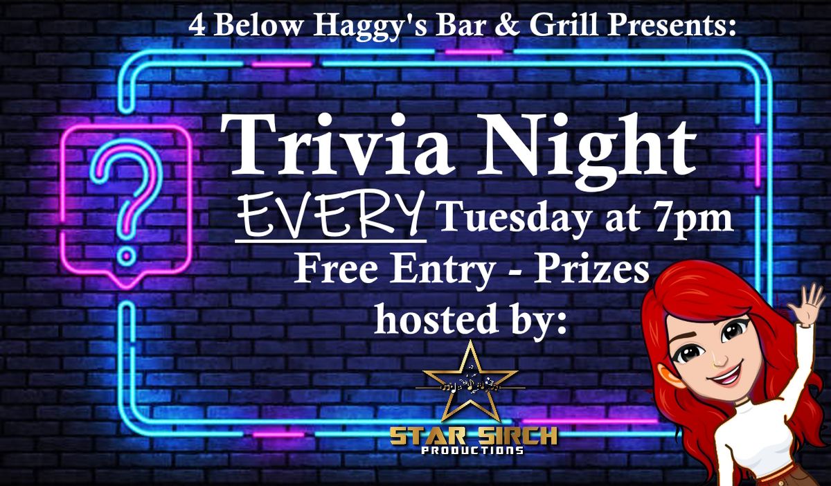 Trivia at 4 Below!