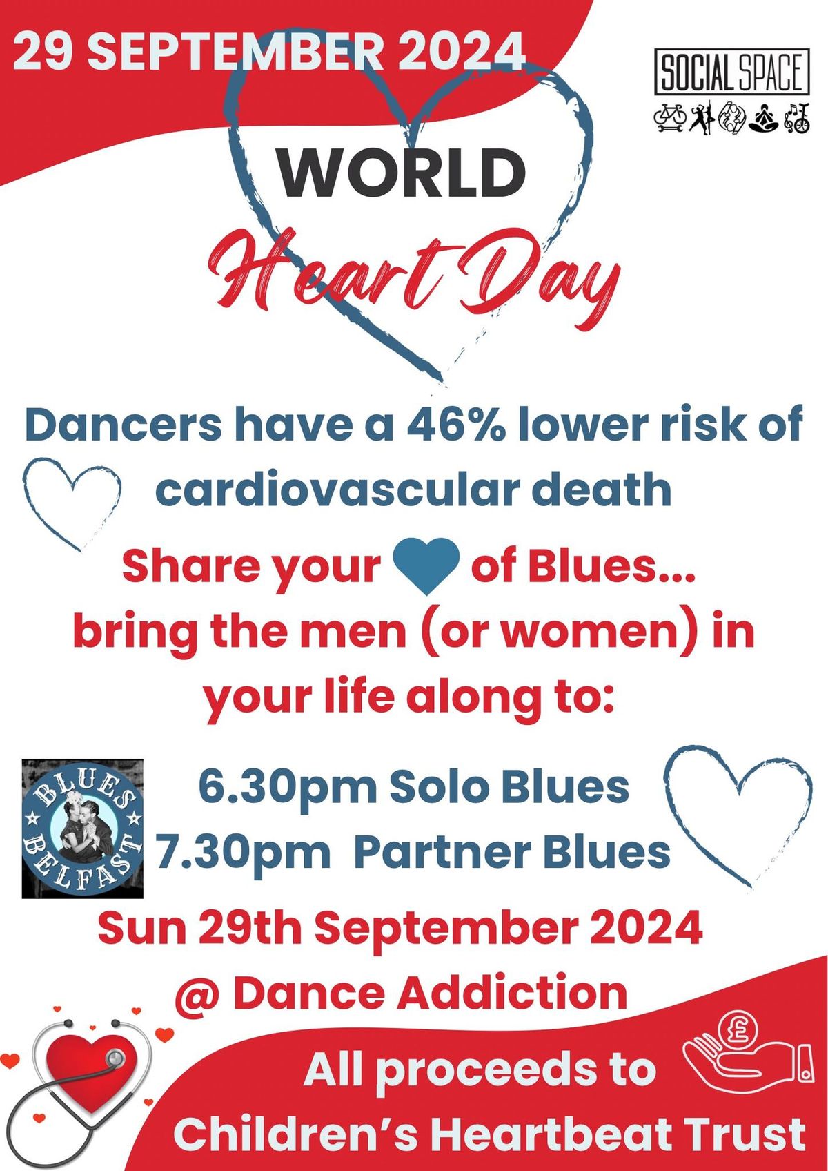 World Heart Day Blues Dance Challenge