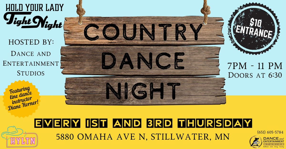 Country Dance Night at Dance and Entertainment Studios