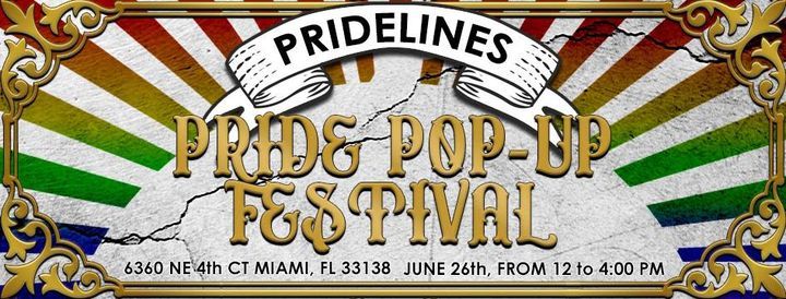 Pridelines Pride Pop-Up Festival