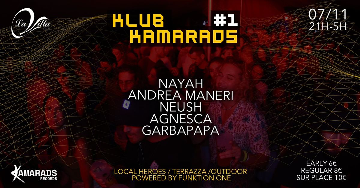 KLUB KAMARADS@LA VILLA CLUB