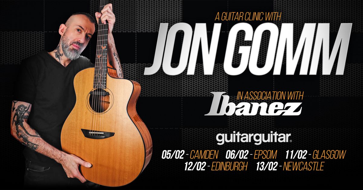 Jon Gomm Ibanez Alternative Guitar Clinic at guitarguitar