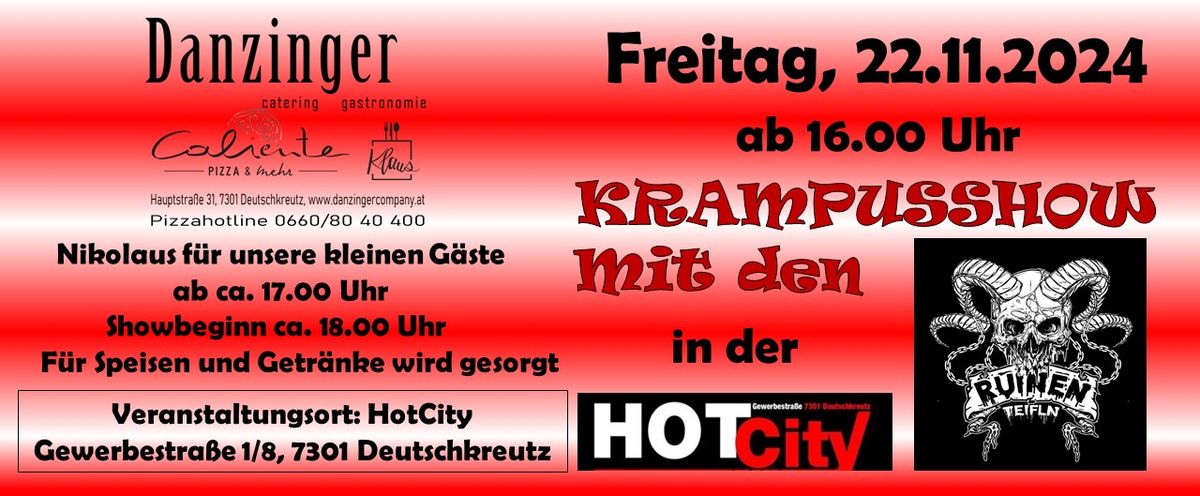 KRAMPUS SHOW in der HOT CITY Deutschkreutz