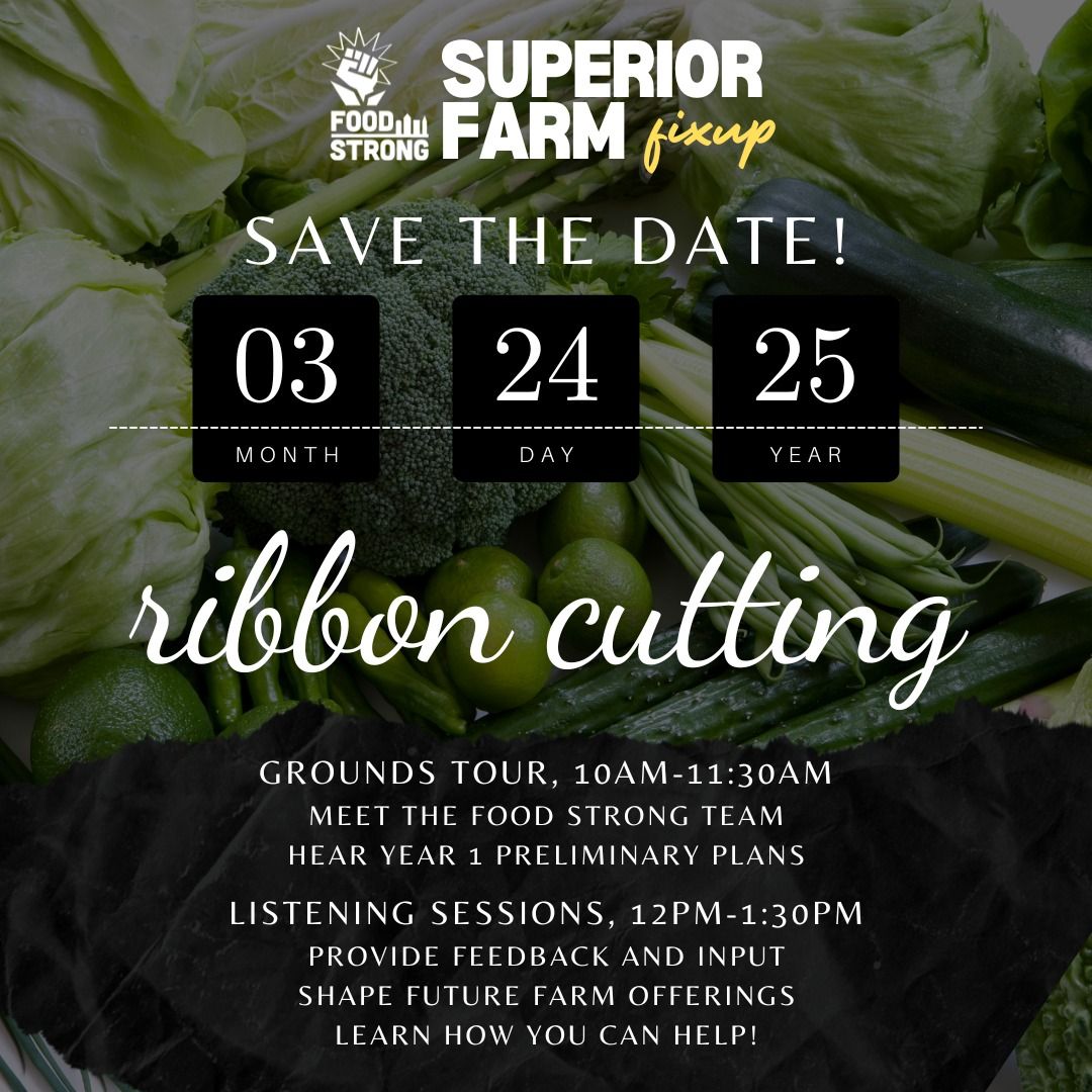 Superior Farm Fixup Ribbon Cutting