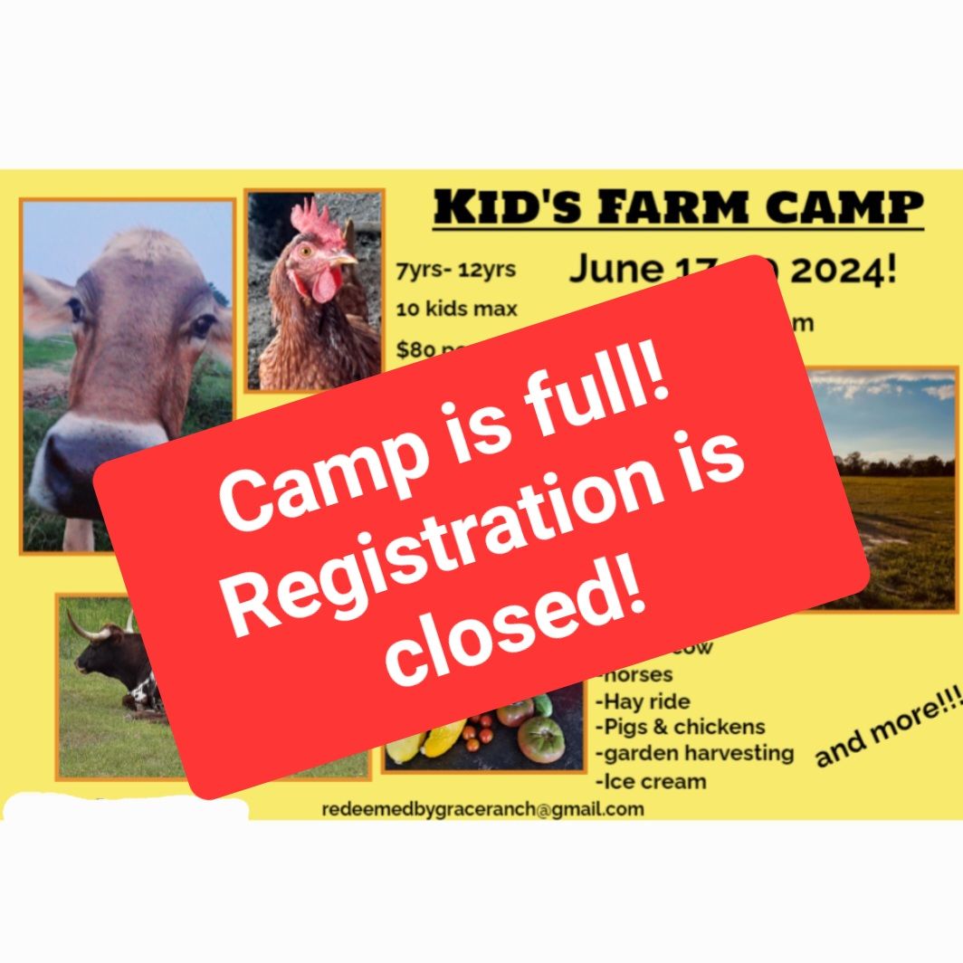 Kid's Farm Camp