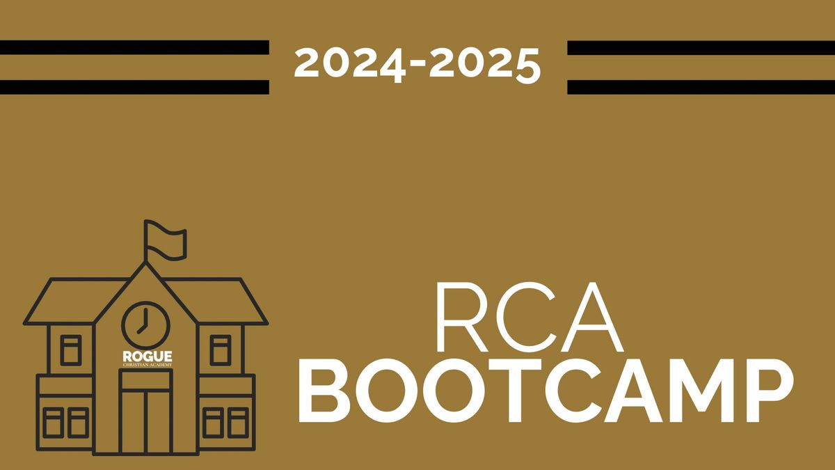 RCA Bootcamp!