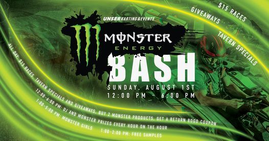 Monster Bash - $15 Racing ALL DAY