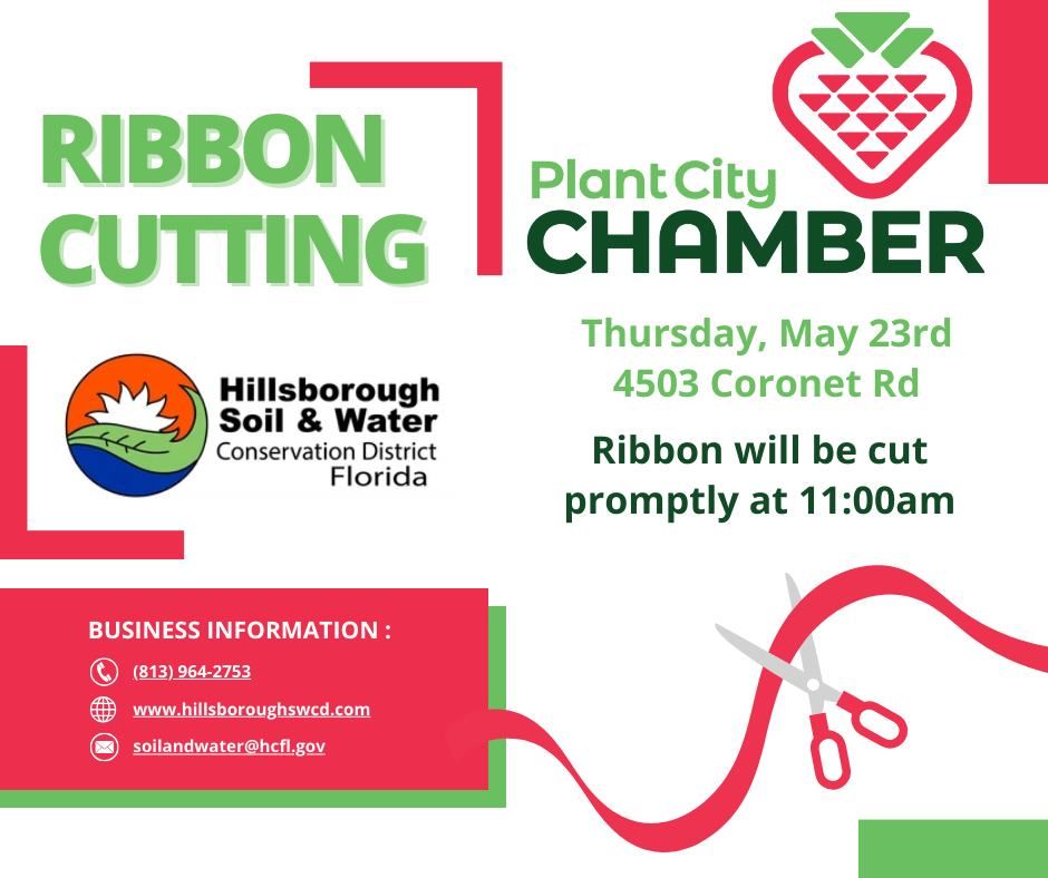 Ribbon Cutting for Hillsborough Soil & Water Conservation Distict