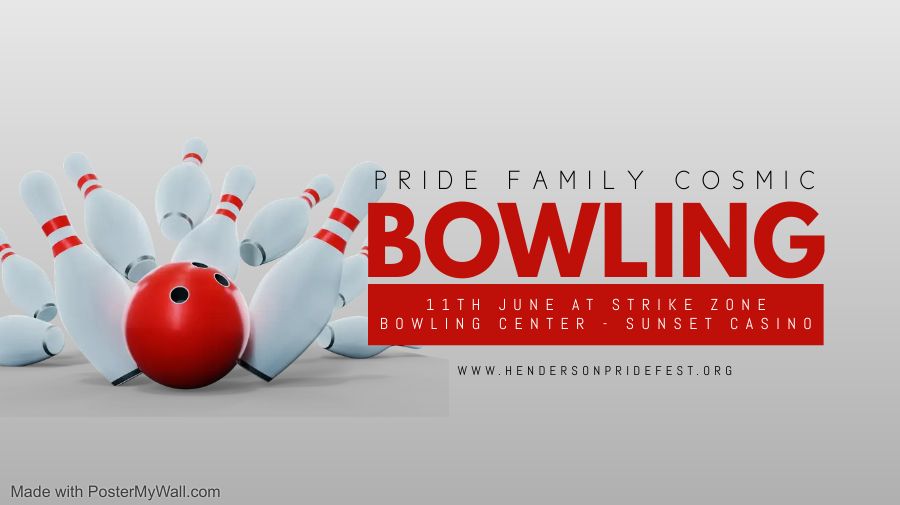 Pride Family Cosmic Bowling - Henderson Pride Fest