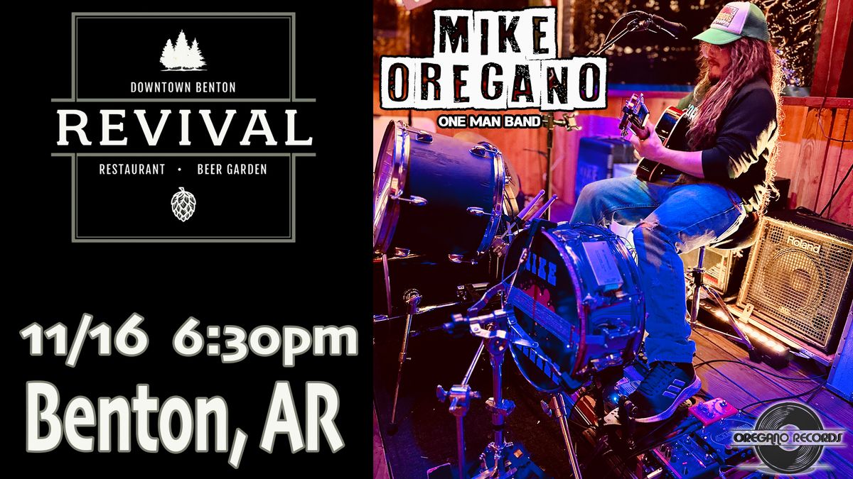 Mike Oregano at Revival :: Restaurant + Beer Garden