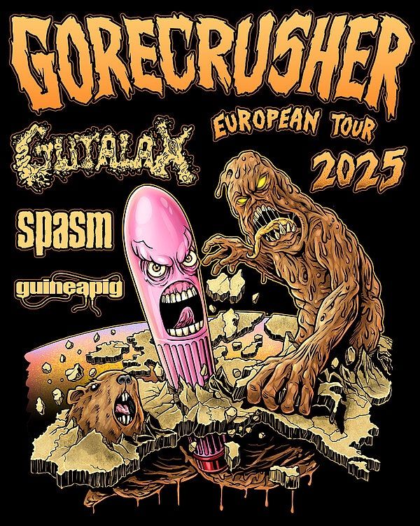 Gorecrusher European Tour 2025