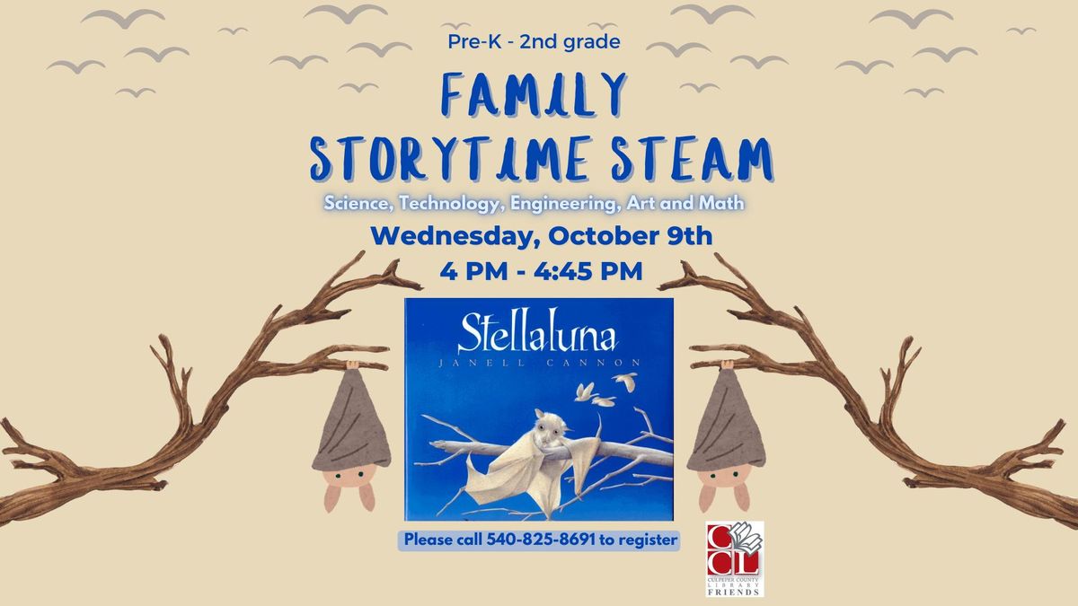 Family Story Time STEAM