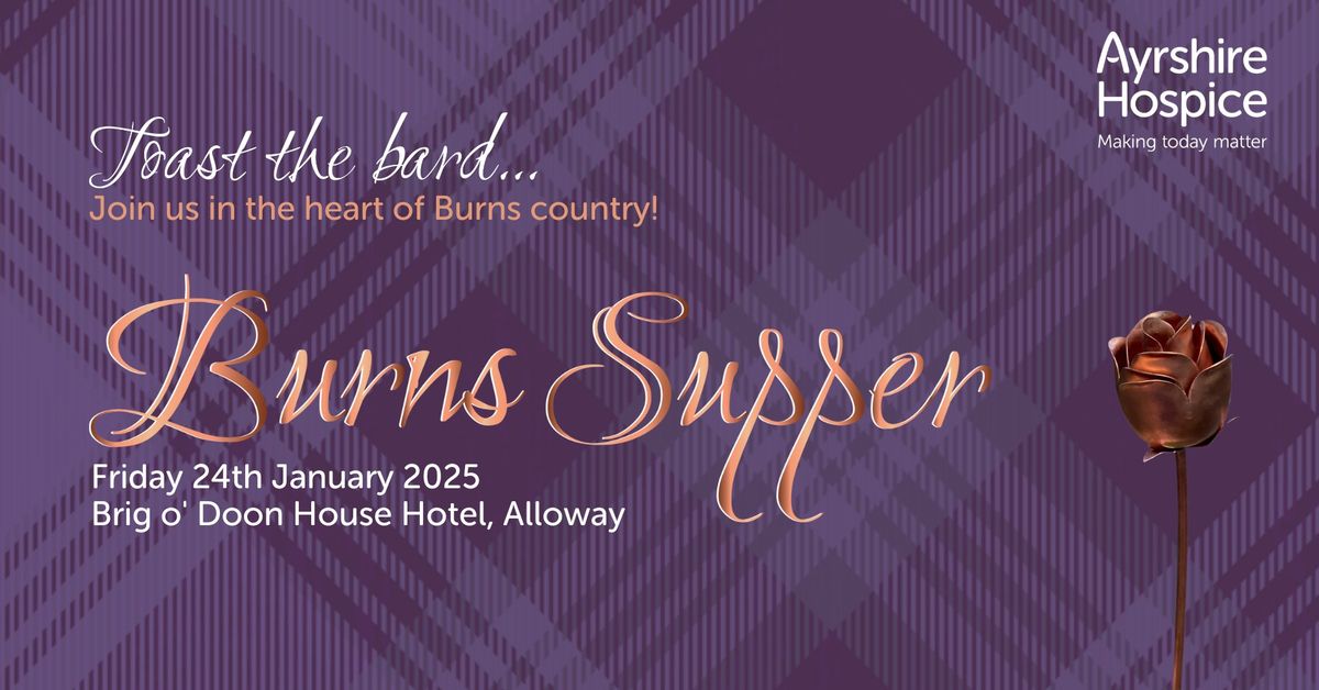 Ayrshire Hospice Burns Supper