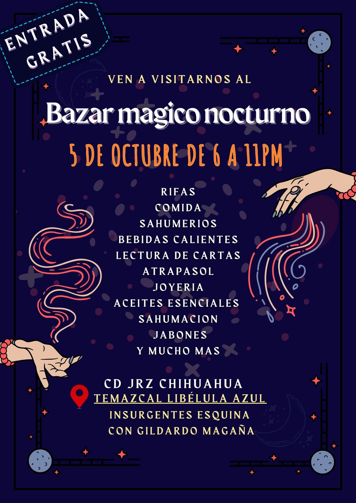 Bazar Magico Nocturno - OCTUBRE