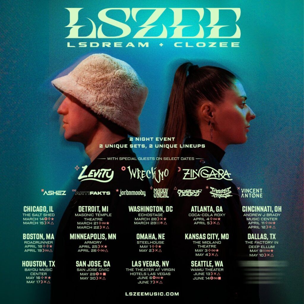 LSZEE - LSDREAM and CloZee at The Midland Theatre