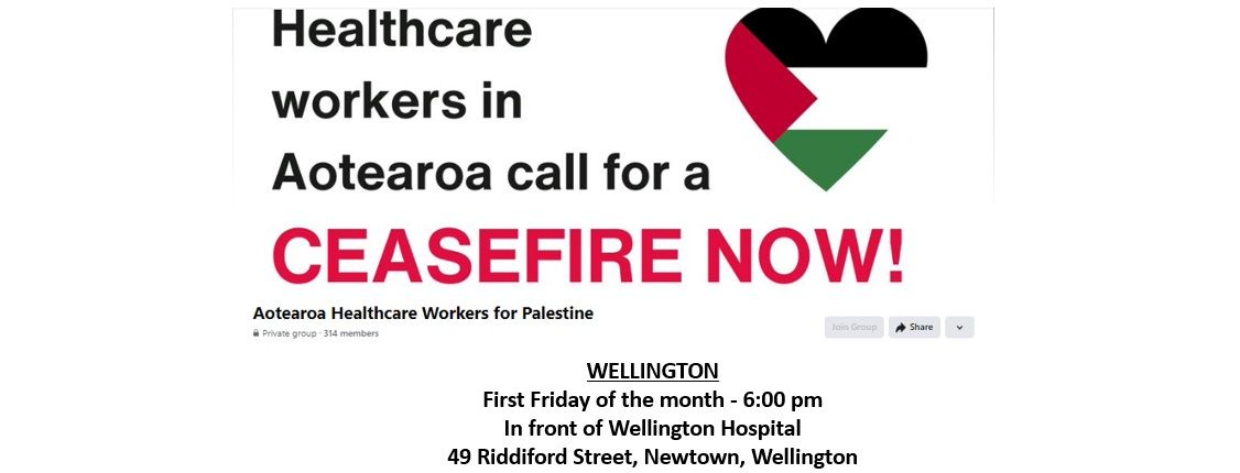 Wellington - Vigil at Wellington Hospital