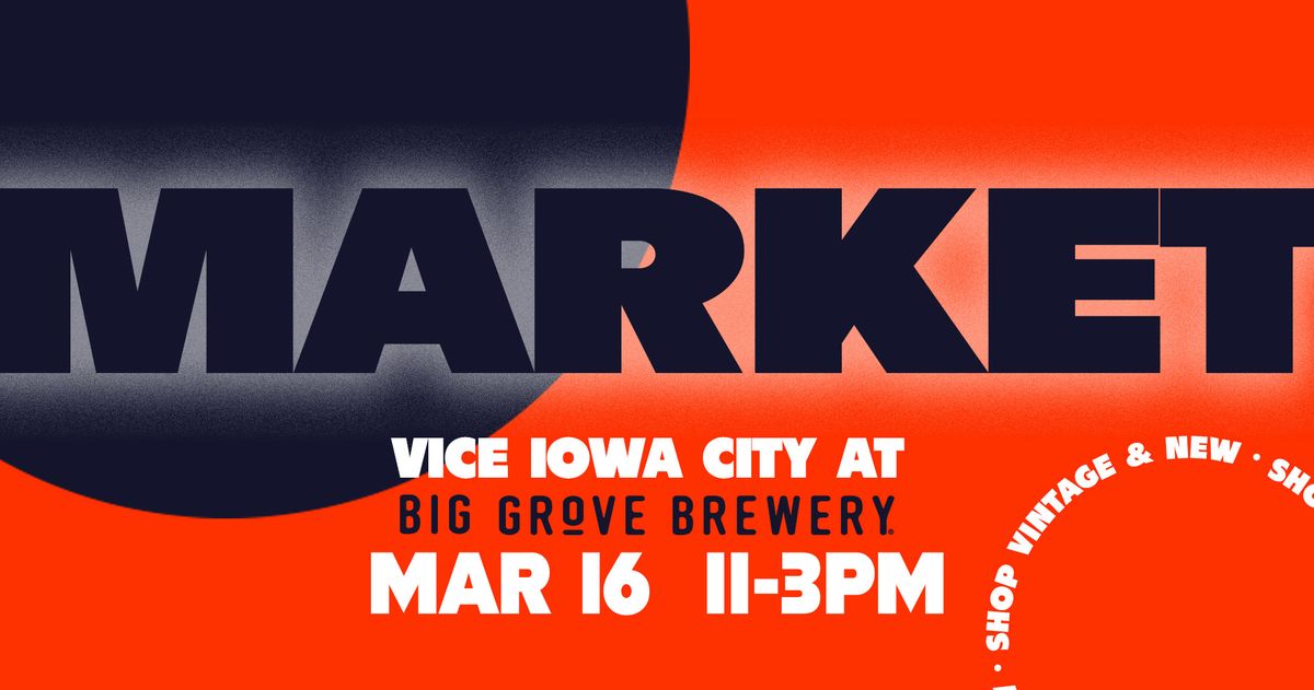 FREE | Vice's Kick It Street Market | Big Grove \u2022 Iowa City \ud83d\udc5f