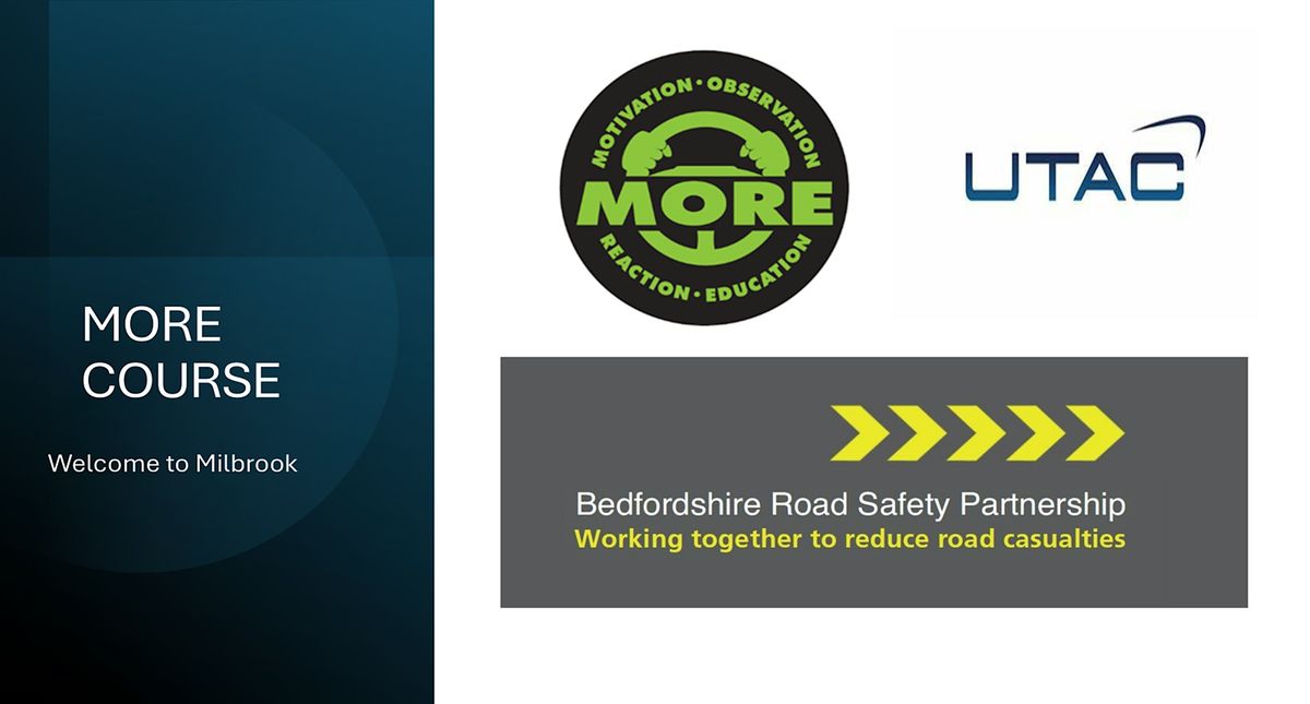 Young Driver (MORE Course) for Learners & Experienced Drivers.