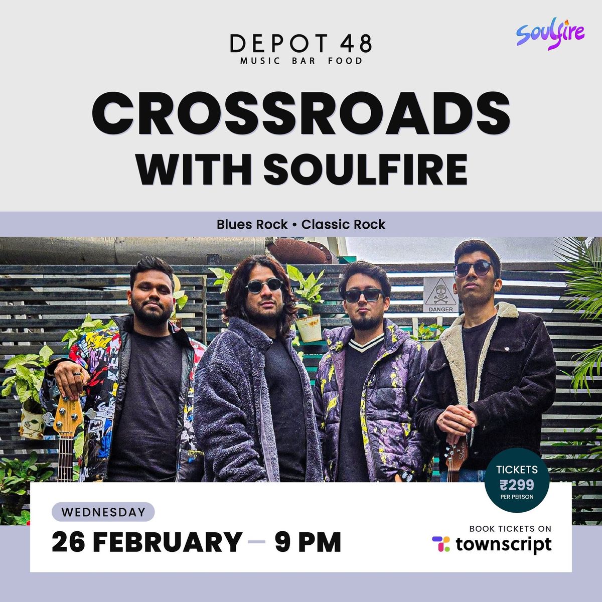 Crossroads with SOULFIRE 