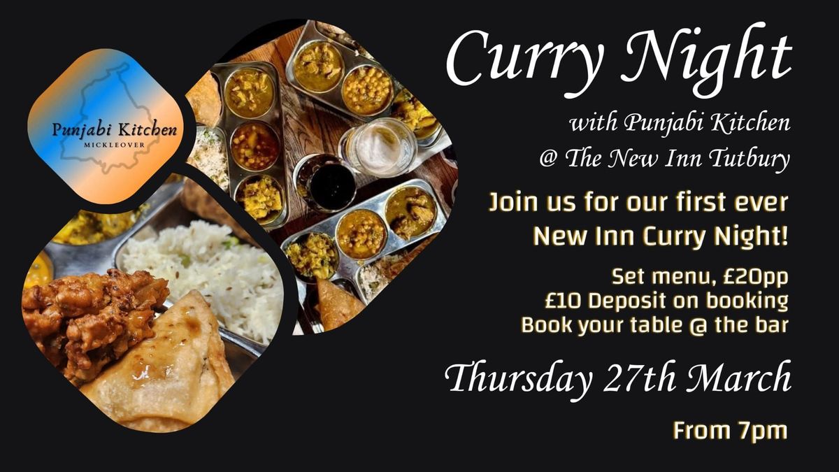 Curry Night with Punjabi Kitchen Mickleover