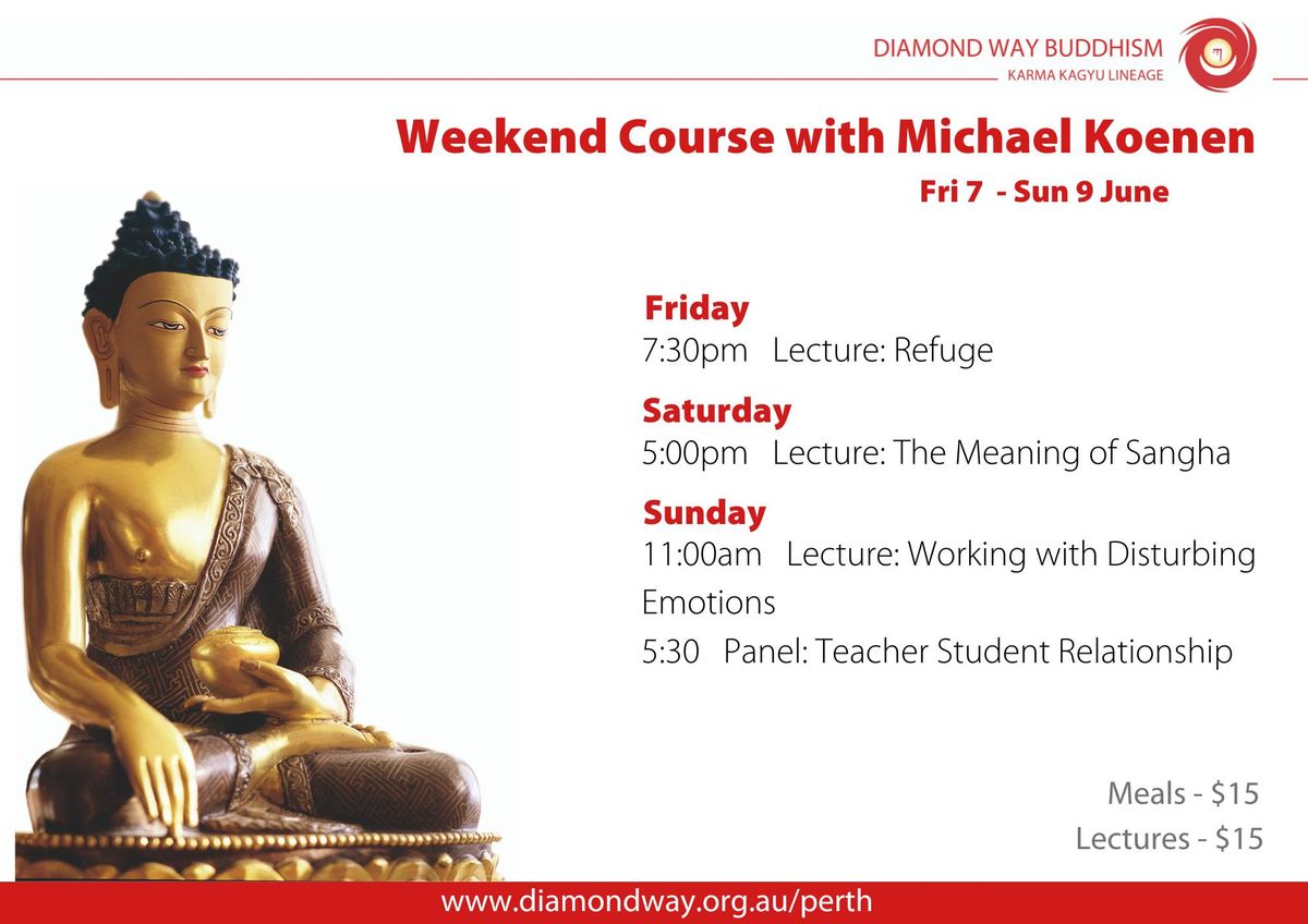 Lecture \u2013 The Meaning of the Sangha, with Michael Koenen