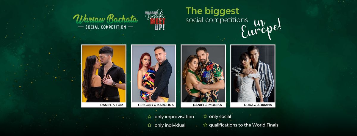 9th edition of Warsaw Bachata Social Competition - REGISTRATION IS OPEN