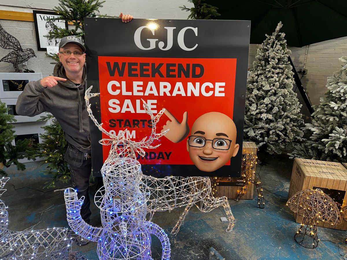 OCTOBER WEEKEND CLEARANCE SALE