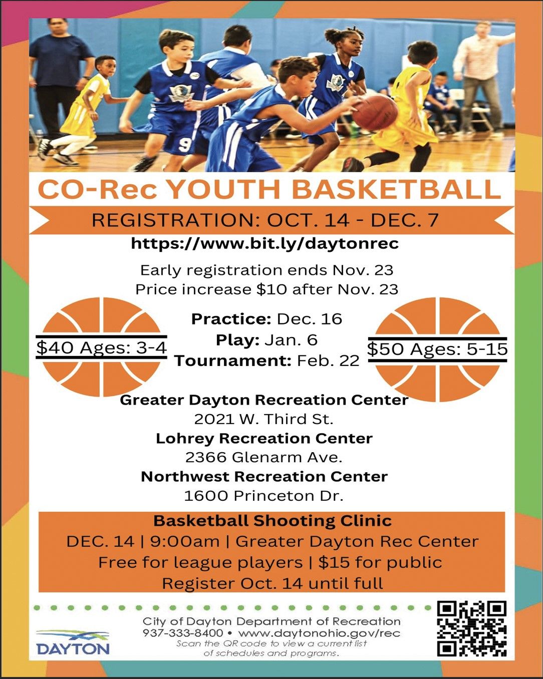 Co-Rec Youth Basketball