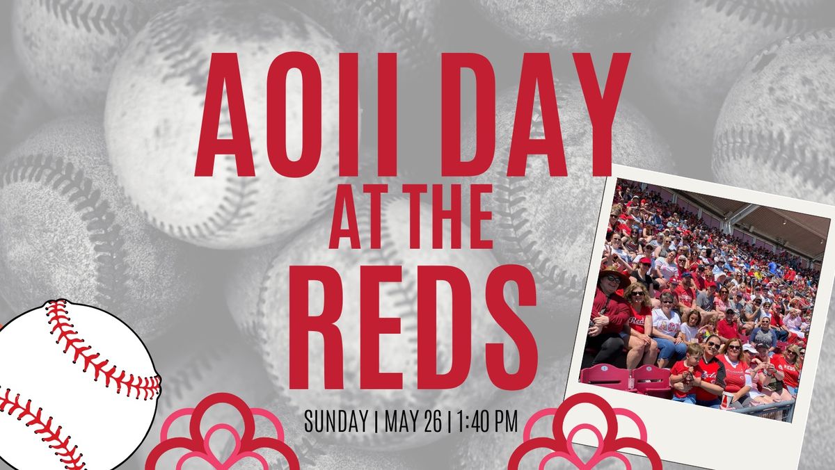 AOII Day at the Reds