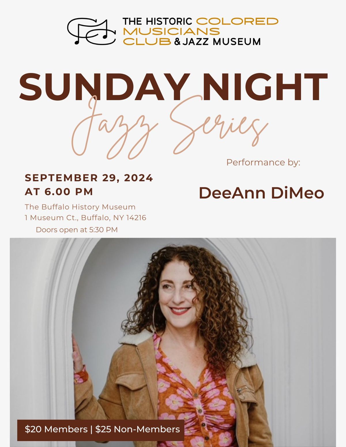 September 2024 Sunday Night Jazz Series