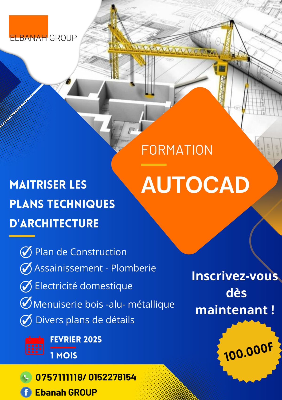 Formation en AutoCAD