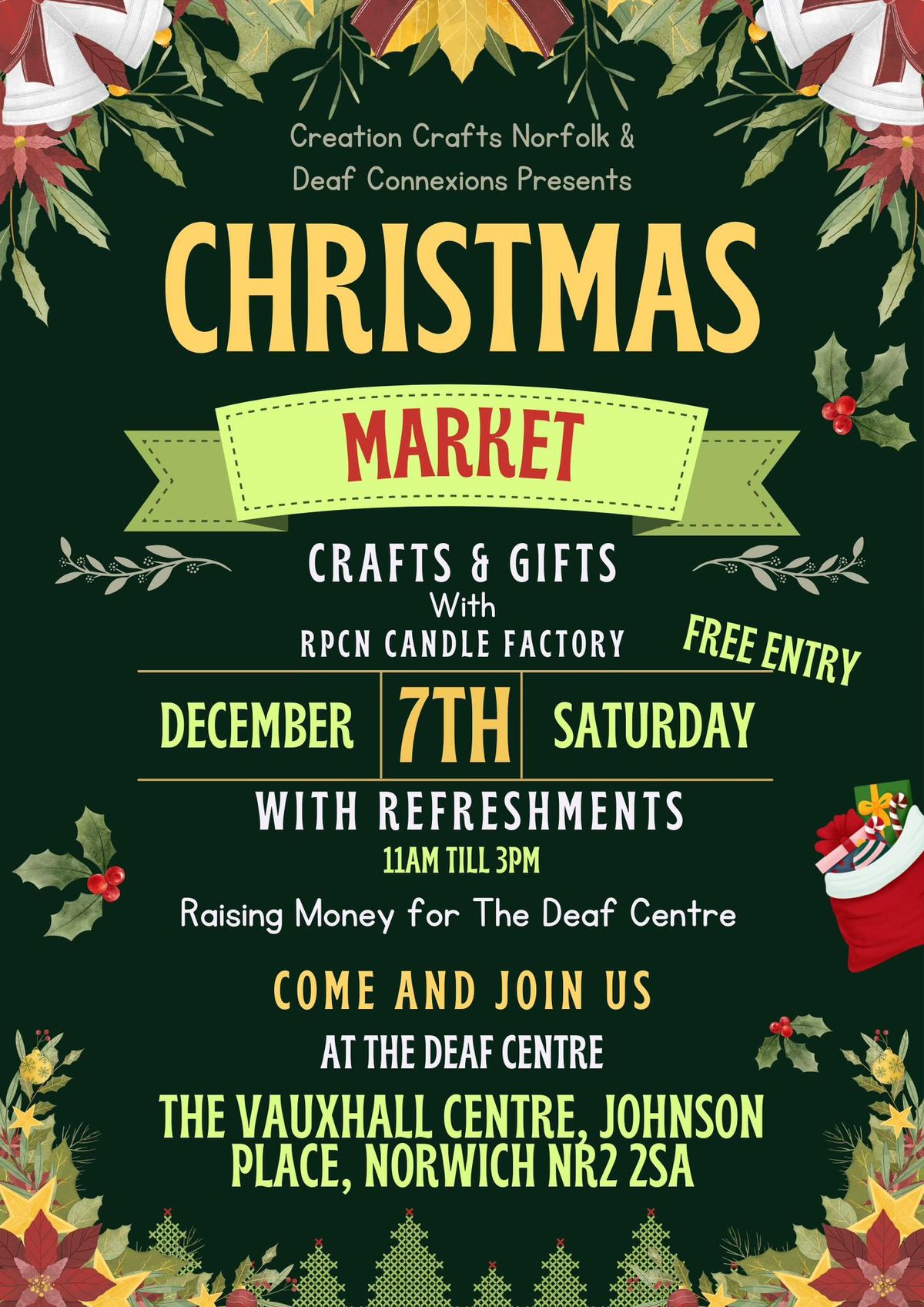 Christmas Market at the Deaf Centre