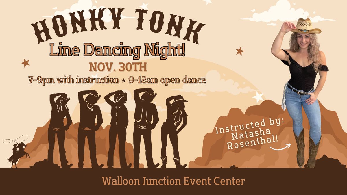 Honky Tonk Line Dancing Night! \ud83e\udd20 