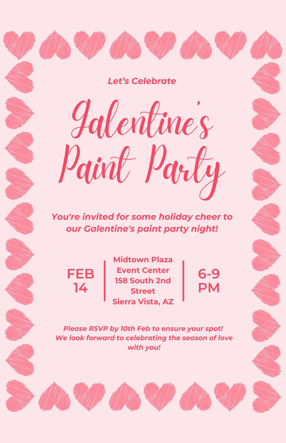 Galentine's Paint Party