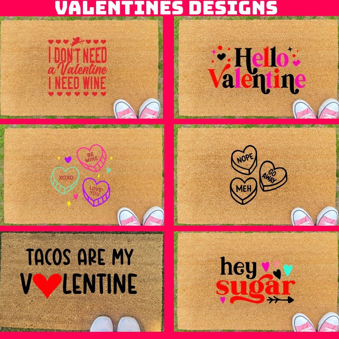 Galentine's Doormat Paint Party