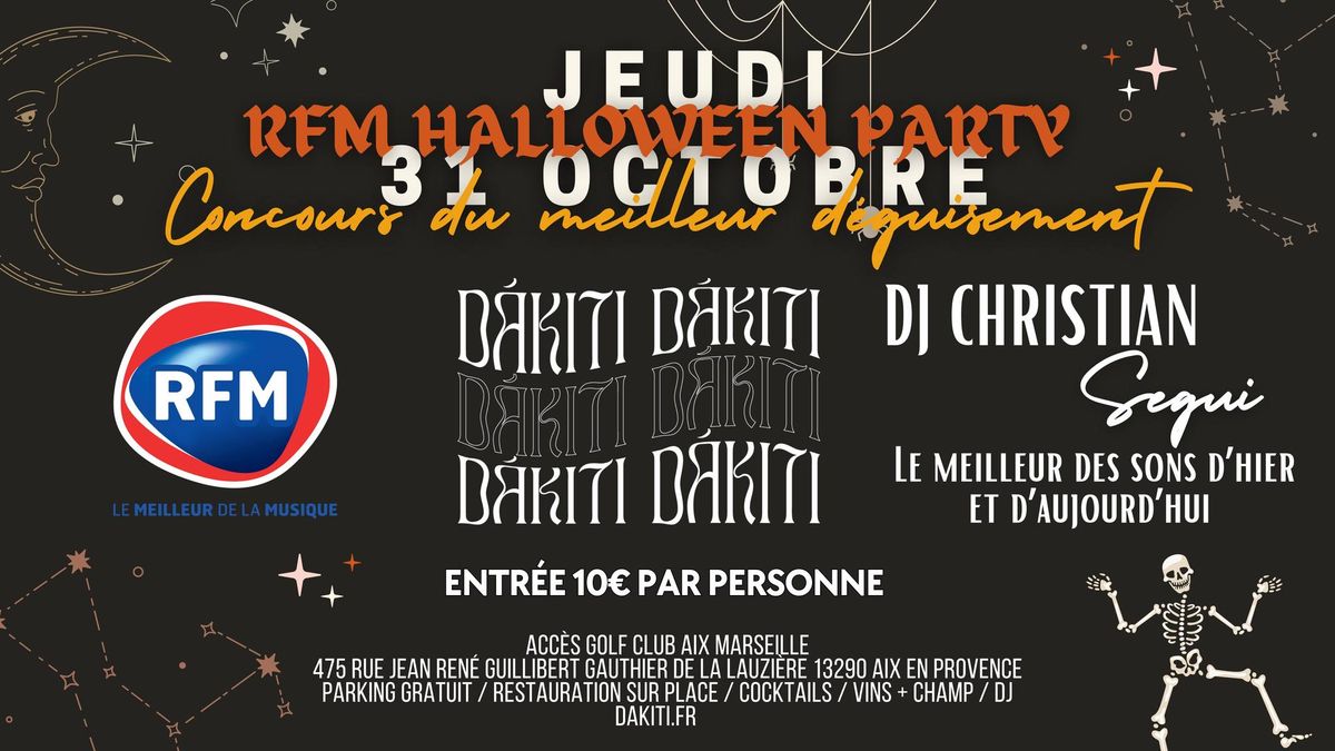 RFM HALLOWEEN PARTY - DJ CHRISTIAN SEGUI - 31\/10\/24