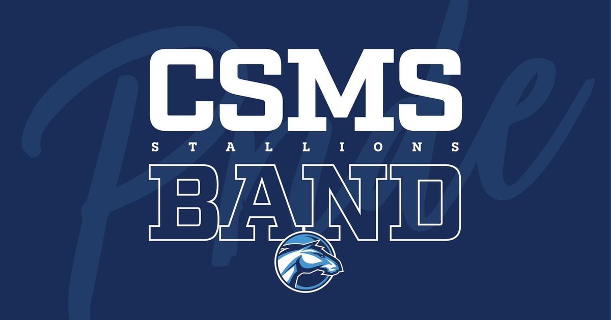 CSMS Band End of Year Concert 