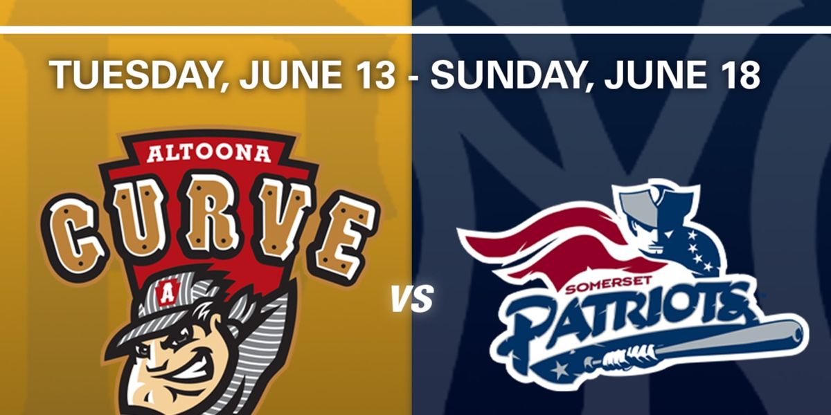 Altoona Curve vs. Somerset Patriots