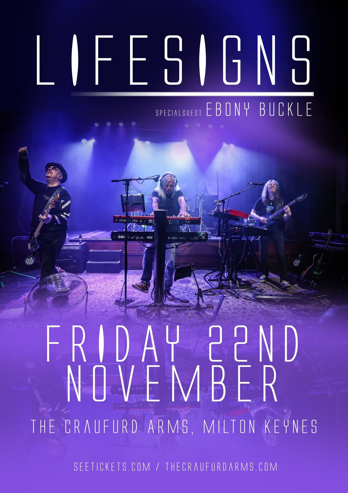 Lifesigns live in Milton Keynes 