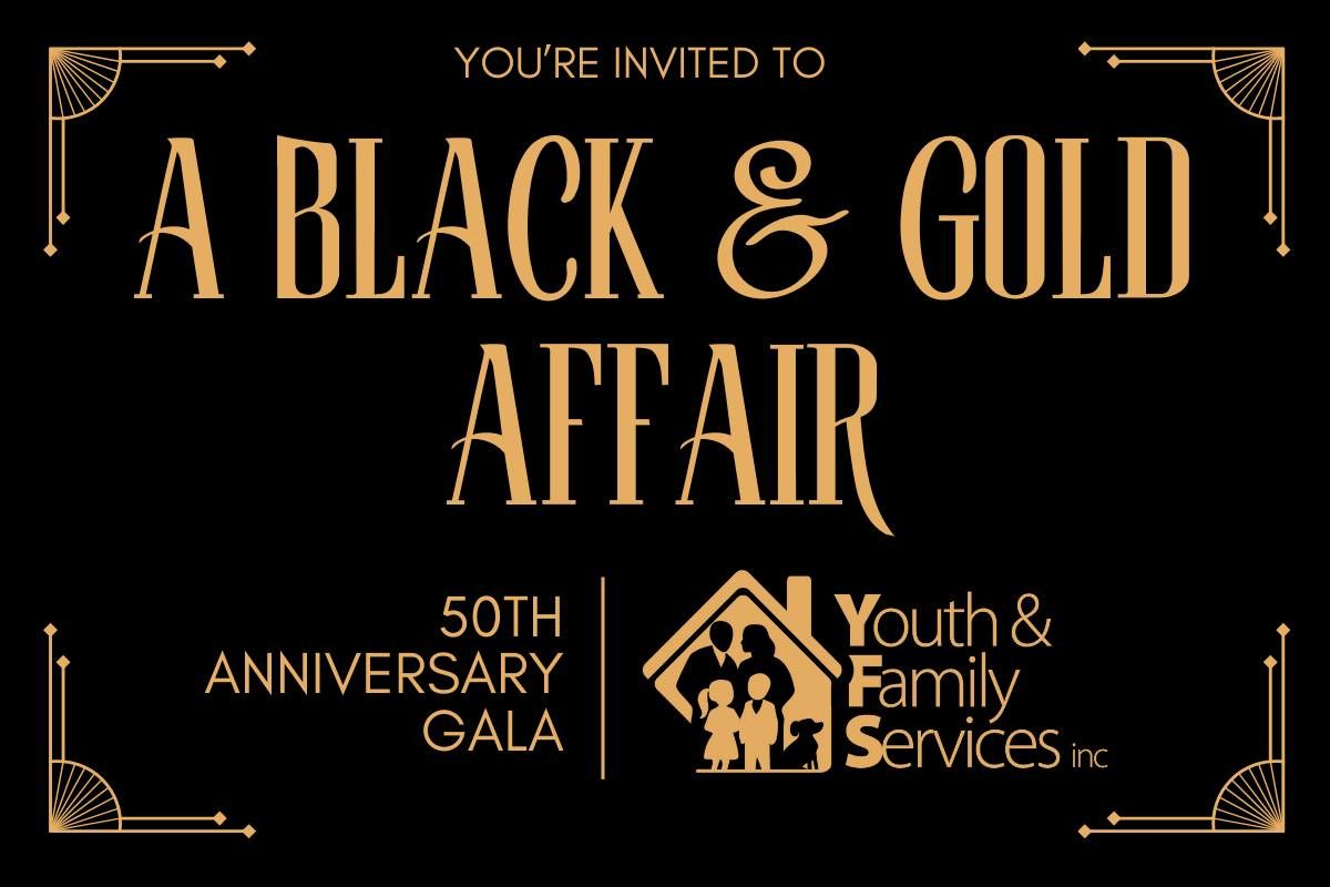 A Black & Gold Affair: Youth & Family Service's 50th Anniversary Gala