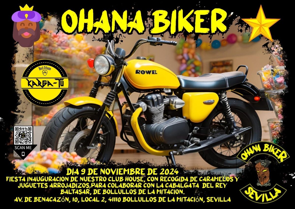 Inauguraci\u00f3n de la Cueva de Ohana Biker