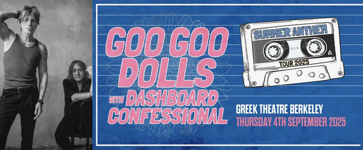 Goo Goo Dolls and Dashboard Confessional at Greek Theatre - Berkeley