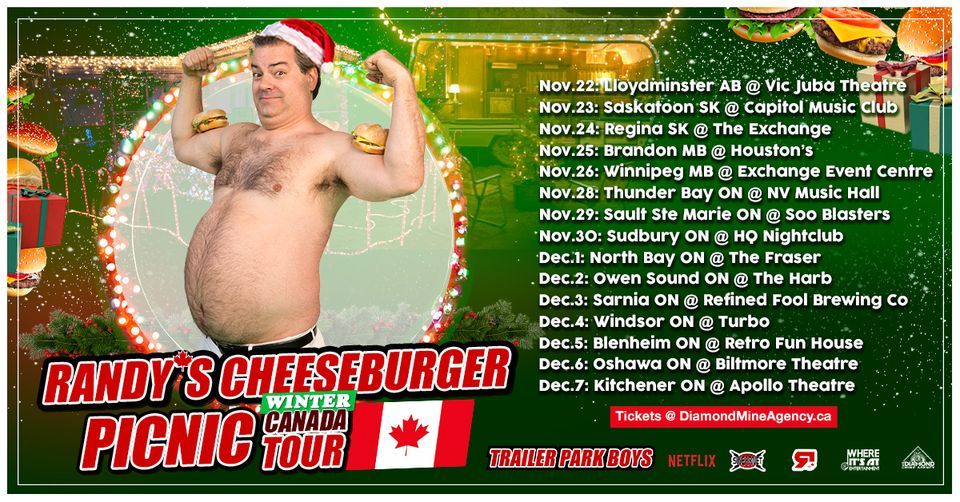 Randy (Trailer Park Boys) Live In Kitchener