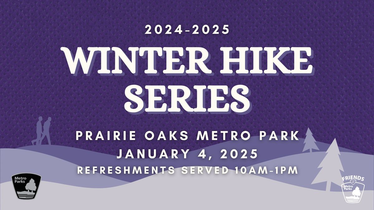 Prairie Oaks Winter Hike