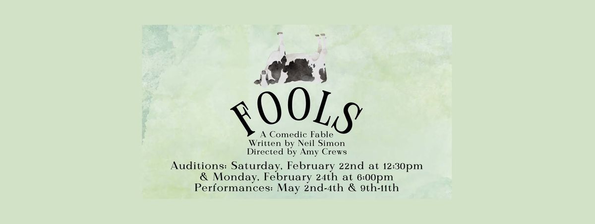 Auditions for \u201cFools\u201d