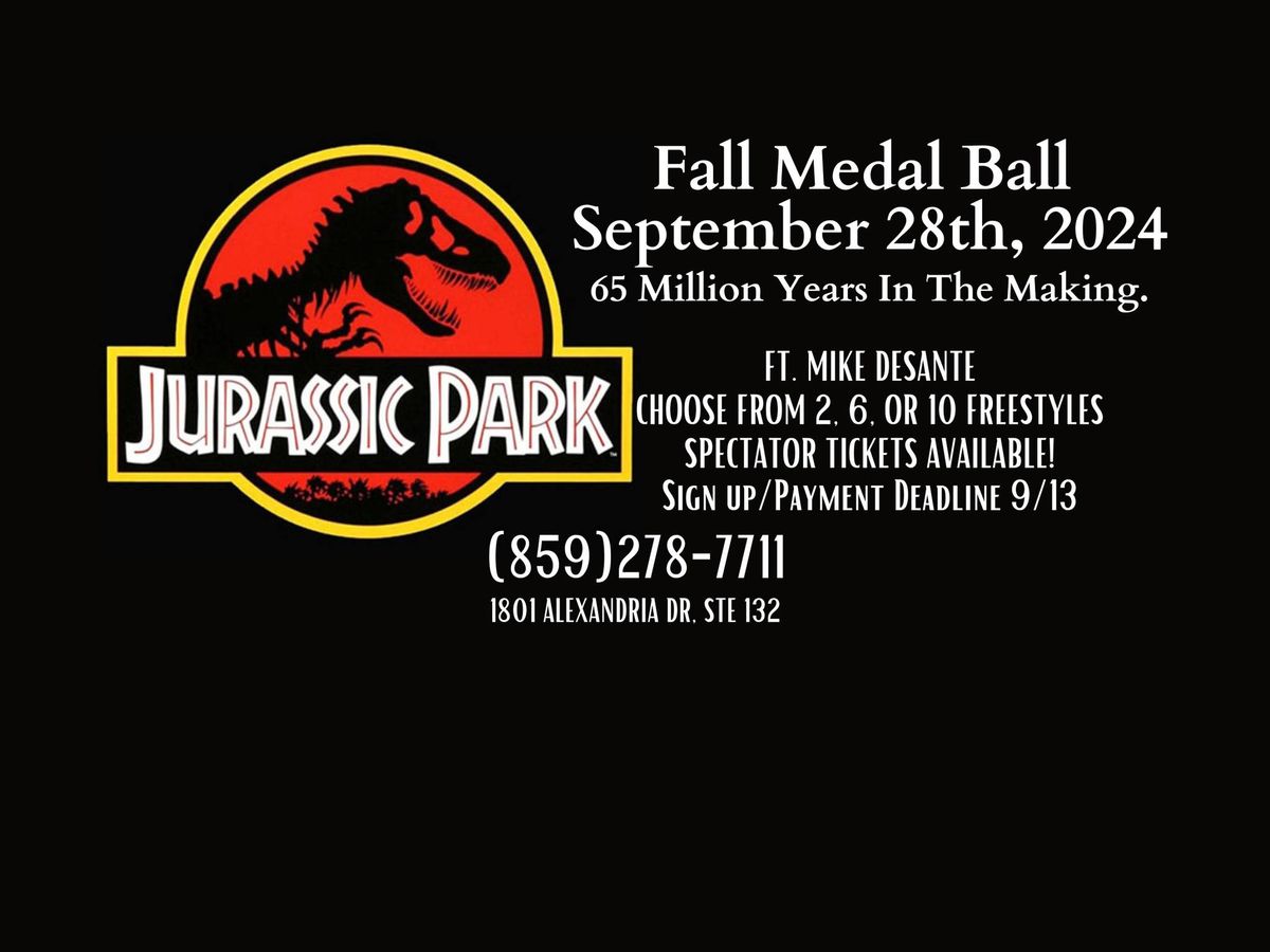 Jurassic Park Fall Medal Ball