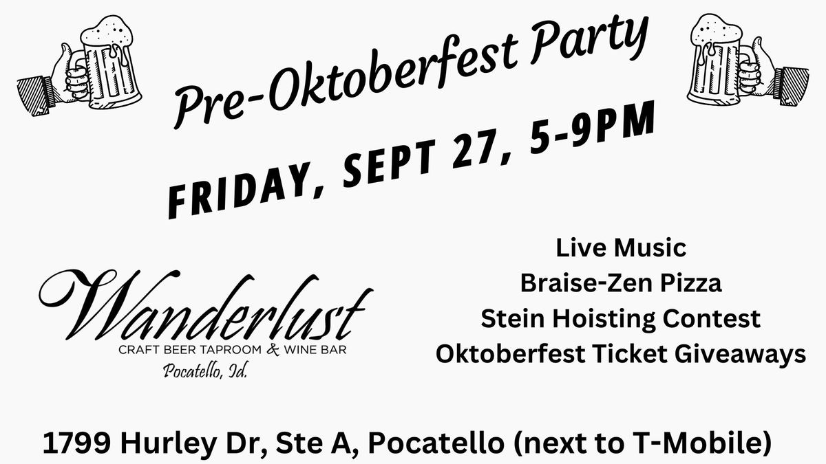 Pre-Oktoberfest Party