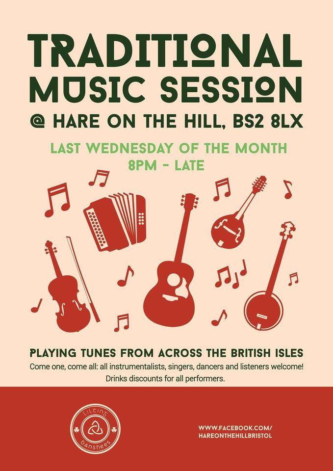 The Hare on the Hill Folk Session - Last Wednesday of the Month
