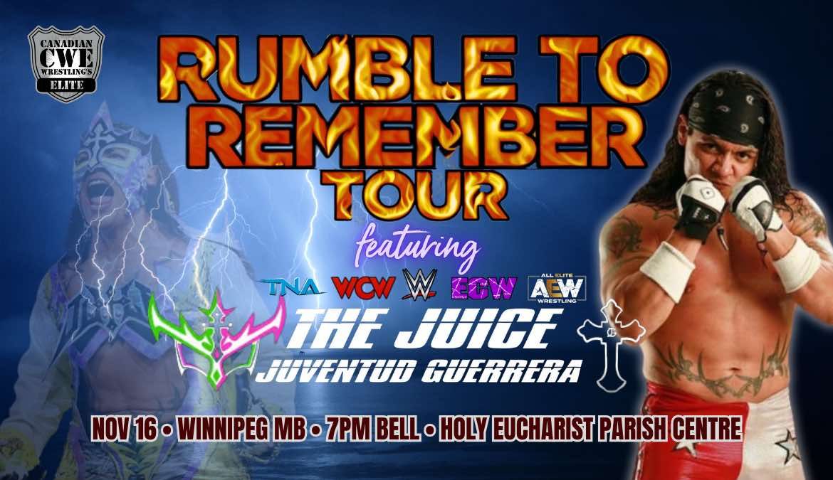 CWE Live In Winnipeg Ft WCW\/WWE Lucha Libre Legend Juventud Guerrera & 50 Man Rumble To Remember